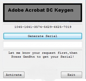 download the serial number for acrobat pro dc for mac